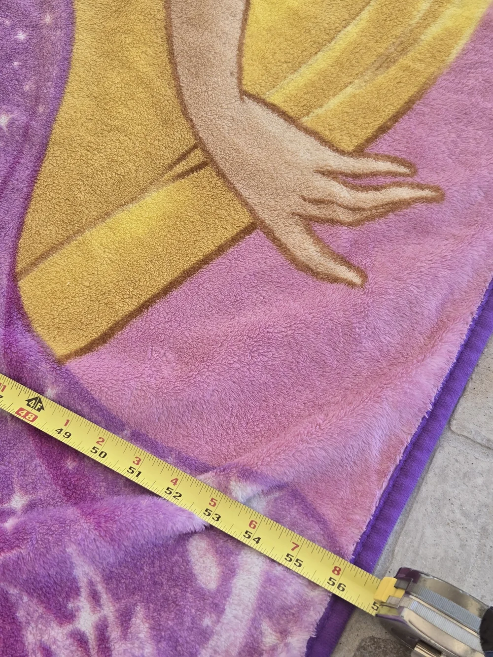 Disney Pink, Blue & Gold Princess Fleece Throw Blanket